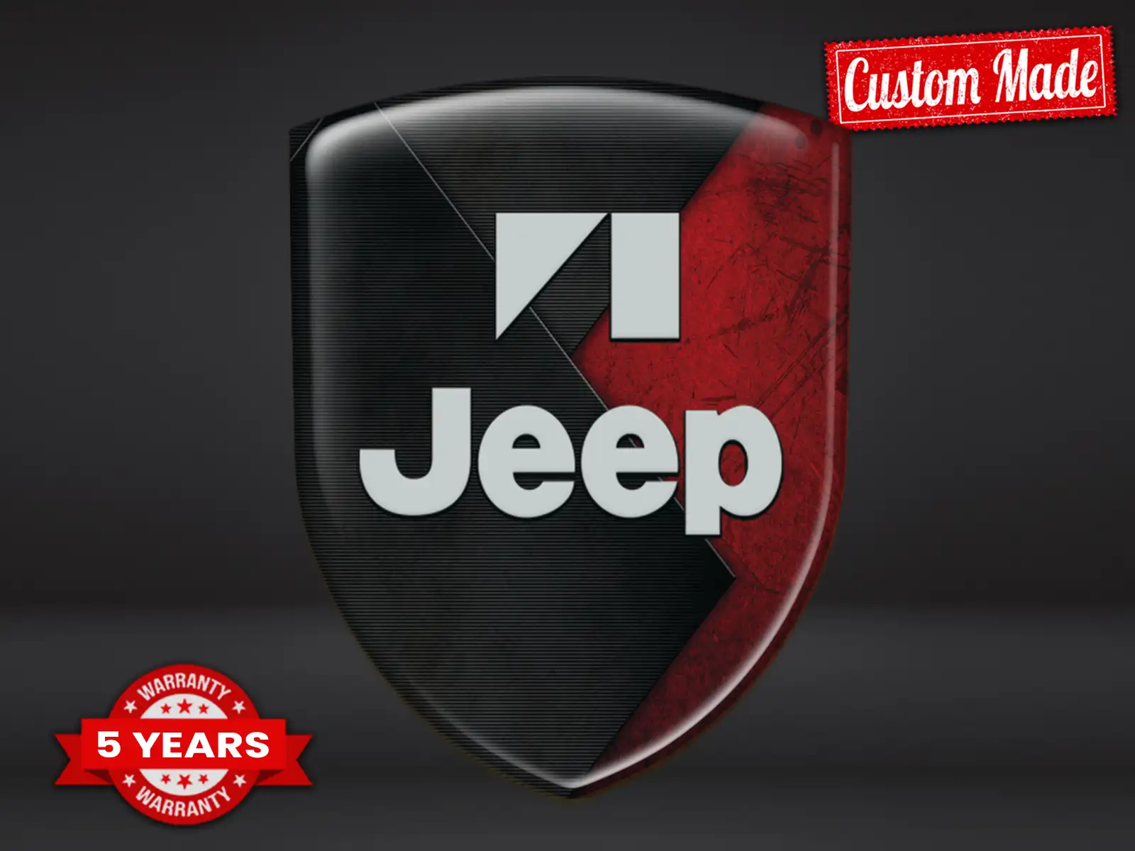 Jeep Autoembleme Modern Anpassbar Exklusiv Personalisierbar